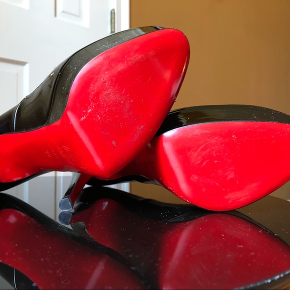 Christian Louboutin Patent Calfskin “Bianca” Pumps - Picture 7 of 8